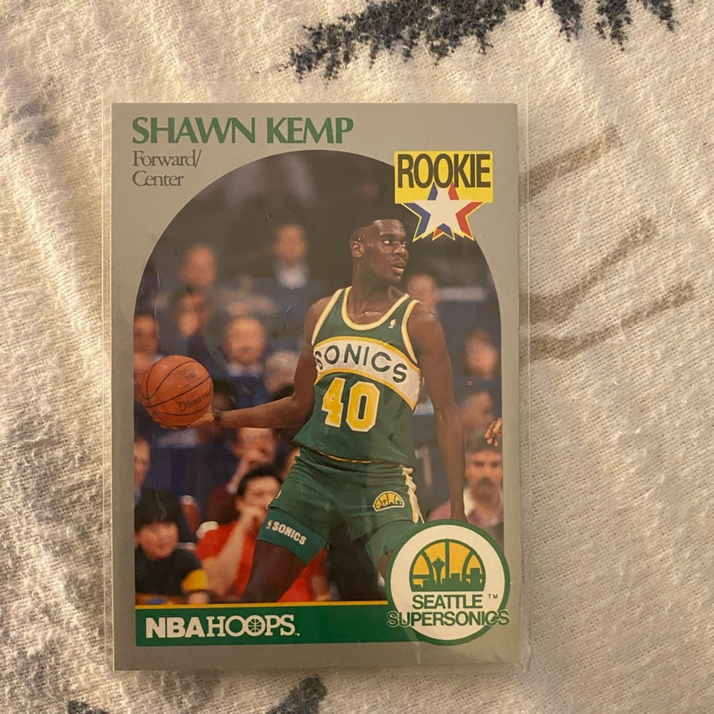 Rare Shawn Kemp Rookie Basketball Card